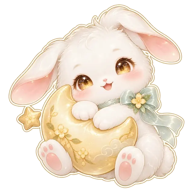 抱月玉兔